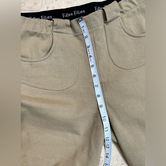 Women’s Fuller Fillies 34 Tan Horseback Riding Pants Equestrian Horse - Picture 4 of 11